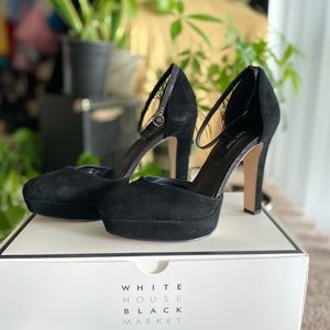 WHBM Marianna platform high heel.